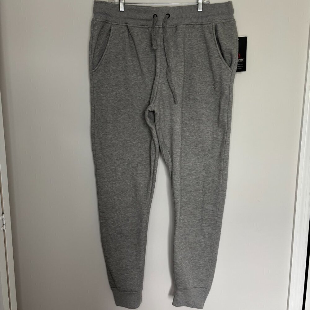 AKADEMIKS NEW Joggers Heather Gray Mens 3XL Drawstring Pockets Stretch Soft